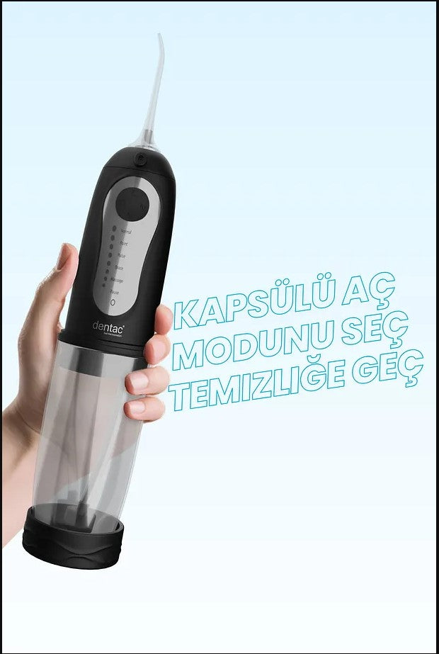 💦 نظافة فم احترافية في راحة يدك مع جهاز WATERFUL من Dentac